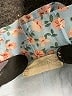 Altar'd State 100% Polyester Floral Blue Shorts Size M - photo 3