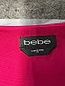 Bebe Solid Burgundy Cocktail Dress Size XL - photo 7