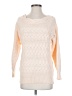 Venus 100% Acrylic Color Block Ivory Pullover Sweater Size S - photo 1