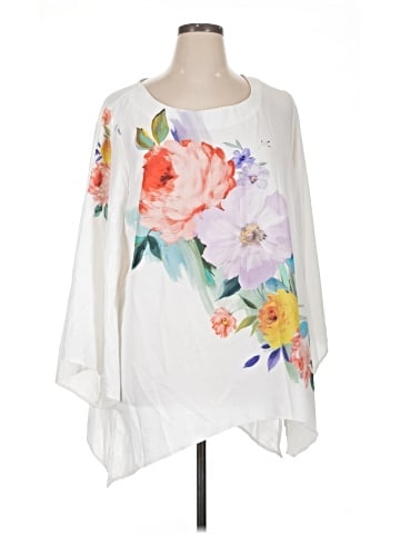 PASSPORTS 3/4 Sleeve Blouse (view 1)