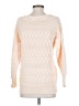 Venus 100% Acrylic Color Block Ivory Pullover Sweater Size S - photo 2