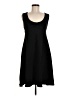 Maeve Solid Black Casual Dress Size M - photo 1