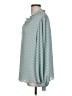 Max Studio 100% Polyester Teal Long Sleeve Blouse Size L - photo 5