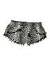 PilyQ Animal Print Black Shorts Size XS - photo 1