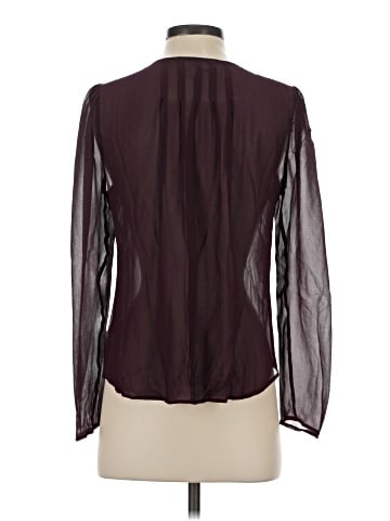 Moulinette Soeurs Long Sleeve Silk Top (view 2)