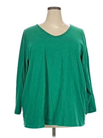 Woman Within 3/4 Sleeve T-Shirt (view 1)