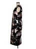 Connected Apparel Print Black Cocktail Dress Size 6 - photo 5