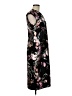 Connected Apparel Print Black Cocktail Dress Size 6 - photo 4