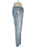 Express Jeans Solid Blue Jeans Size 8 - photo 4