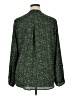 Lush 100% Polyester Polka Dots Green Long Sleeve Blouse Size XL - photo 2