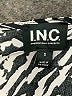 INC International Concepts Animal Print Silver Long Sleeve Blouse Size S - photo 9