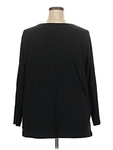Woman Within 3/4 Sleeve T-Shirt (view 2)