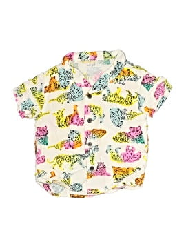 Cat & Jack Short Sleeve Button Down Shirt