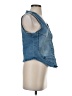 Jeans Blue Denim Vest Size XS - photo 4