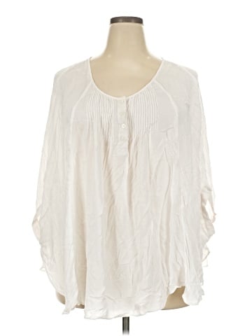 Lane Bryant 3/4 Sleeve Blouse (view 1)