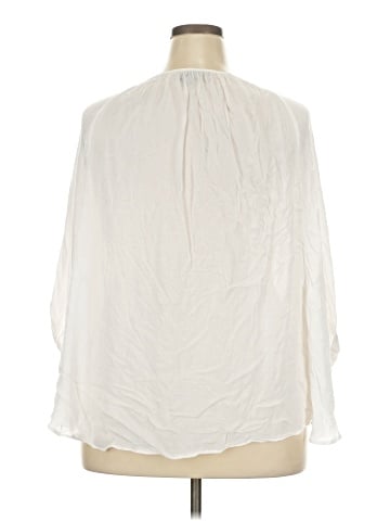 Lane Bryant 3/4 Sleeve Blouse (view 2)