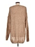 Doe & Rae Metallic Tan Pullover Sweater Size L - photo 2