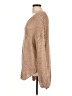 Doe & Rae Metallic Tan Pullover Sweater Size L - photo 5