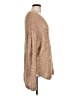 Doe & Rae Metallic Tan Pullover Sweater Size L - photo 4