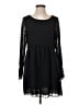 BCBGeneration 100% Polyester Black Casual Dress Size S - photo 1
