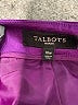 Talbots Purple Silk Pants Size 16W - photo 7