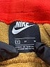 Nike 100% Polyester Color Block Gold Track Pants Size M - photo 7