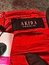 Akira 100% Polyester White Belt Size S - photo 7