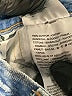 Levi's 100% Cotton Blue Denim Shorts Size 28 waist - photo 5