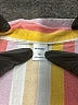 Old Navy Stripes Yellow Sleeveless Button-Down Shirt Size XL - photo 7