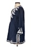 Gretchen Scott Designs Blue 3/4 Sleeve Blouse Size S - photo 5