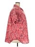 Roaman's Paisley Red Short Sleeve Button-Down Shirt Size 18 (L) - photo 4