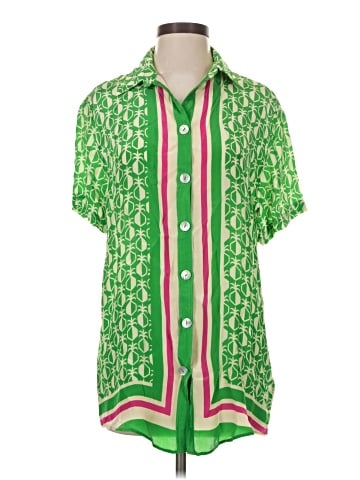 FARM Rio Short Sleeve Button-Down Shirt (view 1)