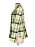 Ellen Tracy 100% Silk Plaid Green Jacket Size 10 - photo 5