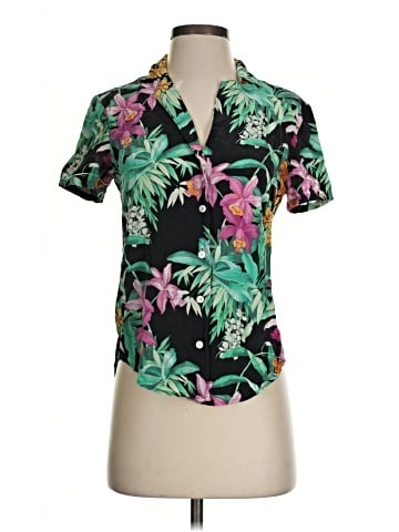 Tommy Bahama Short Sleeve Silk Top (view 1)