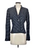 St. John Houndstooth Blue Blazer Size 4 - photo 1