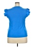 On 34th Blue Short Sleeve Top Size 2X - photo 2