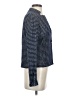 St. John Houndstooth Blue Blazer Size 4 - photo 4