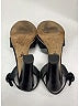 Prada 100% Leather Black Leather Sandals Size EU 39 - photo 8