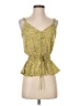 Sienna Sky Yellow Sleeveless Blouse Size S - photo 1