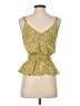 Sienna Sky Yellow Sleeveless Blouse Size S - photo 2