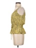 Sienna Sky Yellow Sleeveless Blouse Size S - photo 5