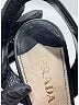Prada 100% Leather Black Leather Sandals Size EU 39 - photo 4