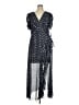 SLNY 100% Polyester Polka Dots Black Casual Dress Size 16 - photo 1