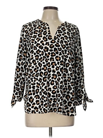 MICHAEL Michael Kors 3/4 Sleeve Blouse (view 1)