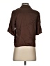 Wilfred 100% Cupro Brown Short Sleeve Blouse Size XXS - photo 2