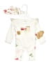 Baby Essentials Ivory Long Sleeve Outfit 0-3 MO / 3 MO - photo 1