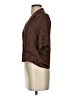 Wilfred 100% Cupro Brown Short Sleeve Blouse Size XXS - photo 5