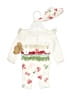 Baby Essentials Ivory Long Sleeve Outfit 0-3 MO / 3 MO - photo 2