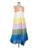 Roxy 100% Cotton Color Block White Casual Dress Size XXL - photo 1