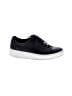 Ecco 100% Leather Black Sneakers Size 9 1/2 - photo 1